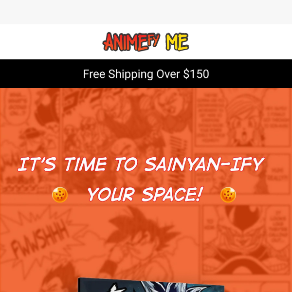 Transform your home into a Saiyan Wonderland