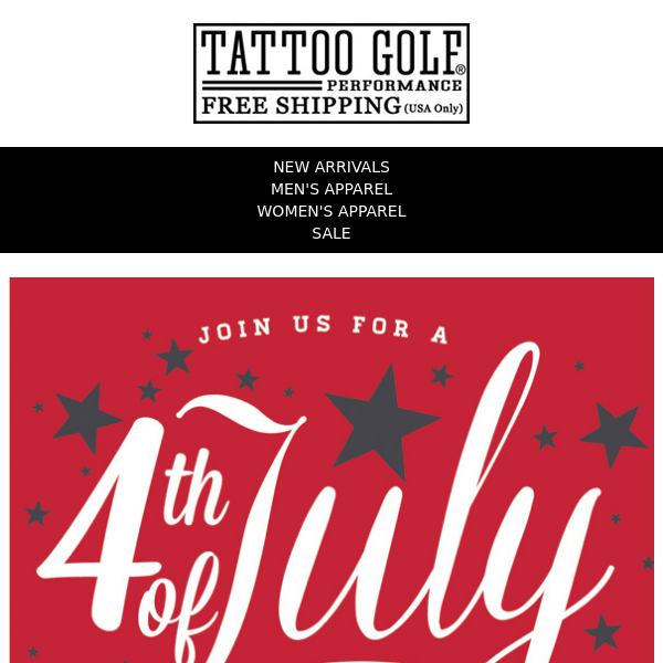 Last Day of 20% Off - July 4th Sale