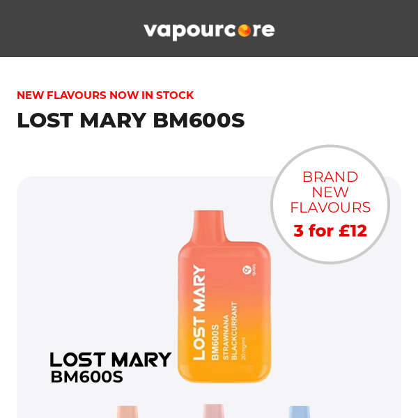 NEW Lost Mary Flavours + Final offers