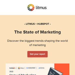 The State of Marketing is here