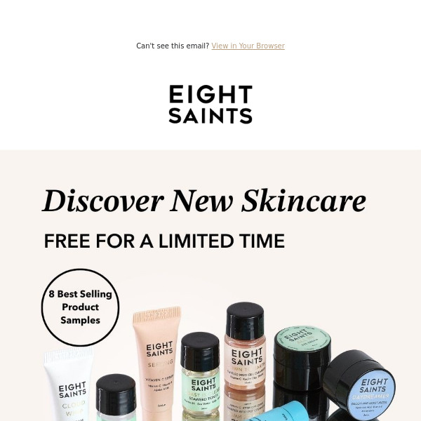 Discover New Skincare, FREE! 🤩