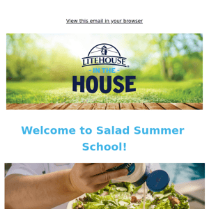 Salad Summer School is HERE! 🥗
