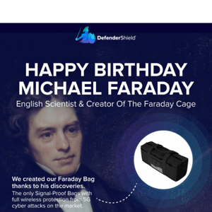 Happy Birthday Michael Faraday