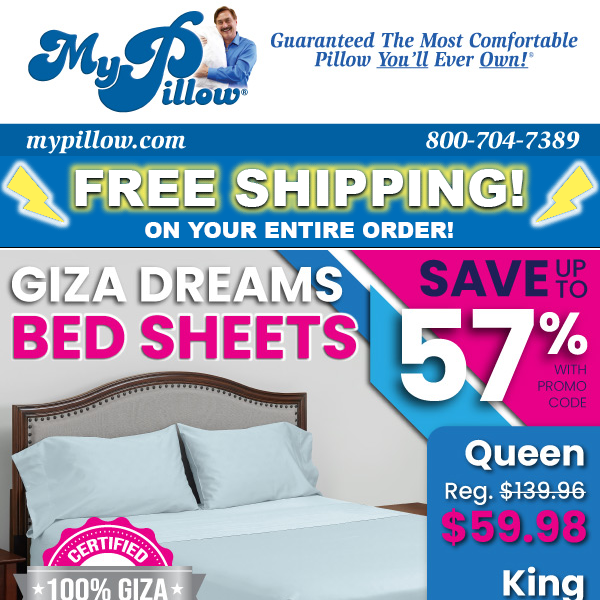 Shop Our Bed Sheet Blowout Special!