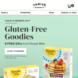 6 FREE gifts from Simple Mills 🥞🍌