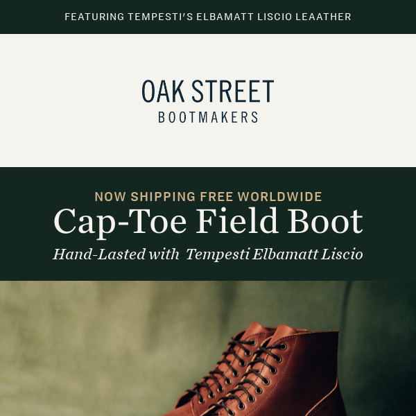 Cap-Toe Field Boot - Whisky Classic Calf, Vibram 705 Half Sole - Made in  USA