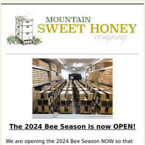 The 2024 Bee Season is now LIVE!!!  Over $4,000 in beekeeping supplies given away during our show