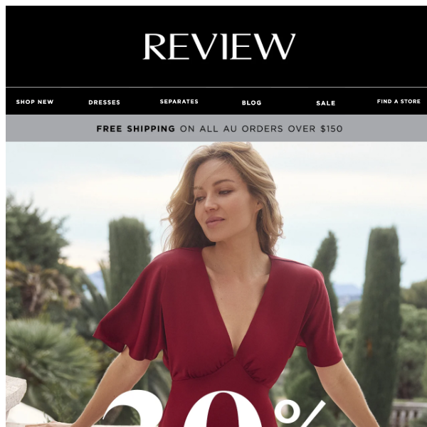 30% off Review Occasion!!