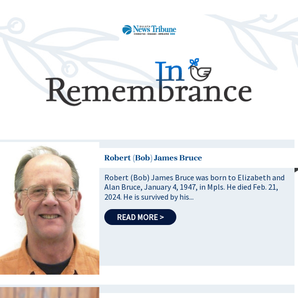 Recent Obituaries for Friday, March 15, 2024