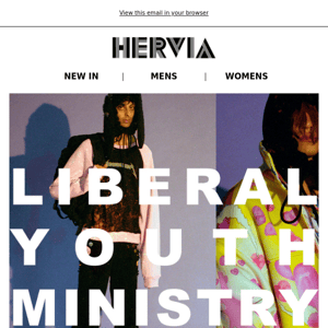 Just In - LIBERAL YOUTH MINISTRY - Shop Now!