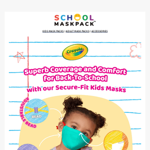 Reduce Mask Fidgeting at School with a Secure Fit