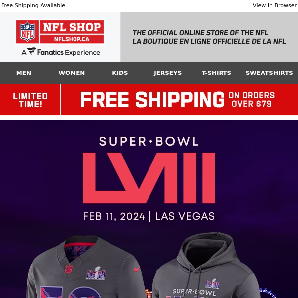 Now Available! The Super Bowl LVIII Collection