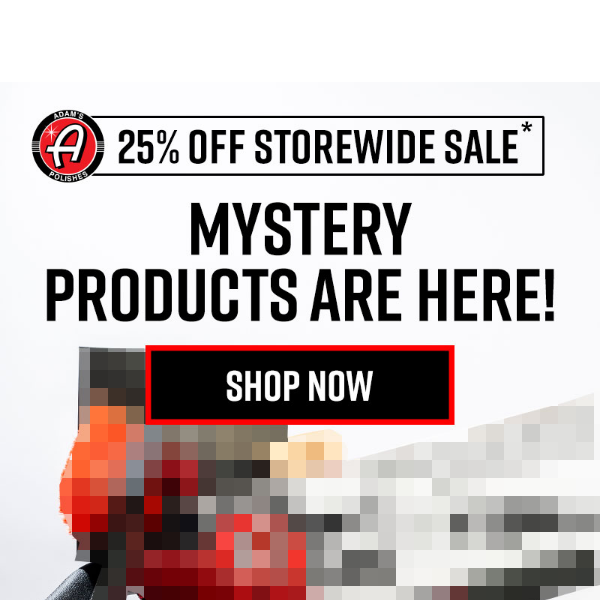 Mystery Stools, Buckets, Boxes and More!