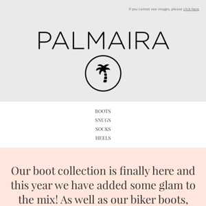 PALMAIRA BOOTS HAVE LANDED  🔥