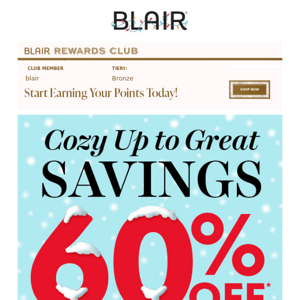 60% SAVINGS! It’s the Most Wonderful Time of the Year!