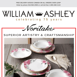 Noritake - SUPERIOR ARTISTRY & CRAFTSMANSHIP🍽