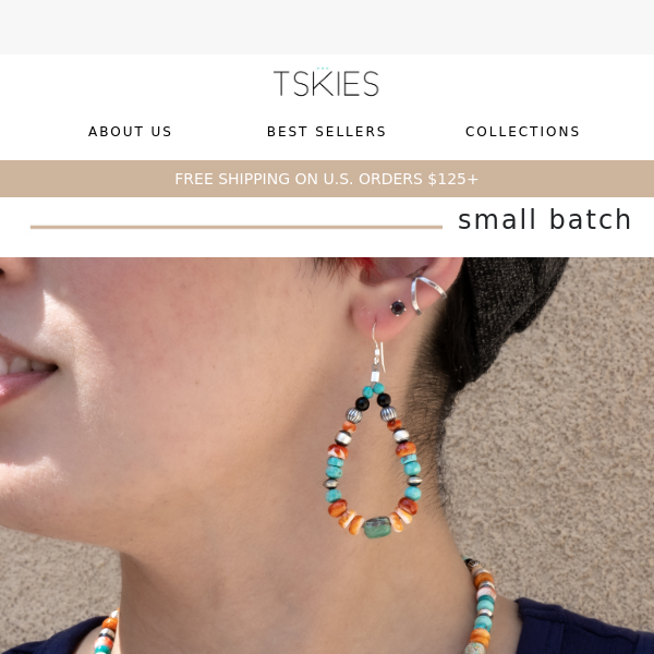 Discover our Stunning Southwest Skies Earrings and Necklace Set