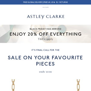 SALE ENDS SOON on the Jewellery You Loved