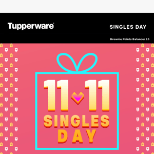 Take 11% off sitewide for 11/11 Tupperware Australia!