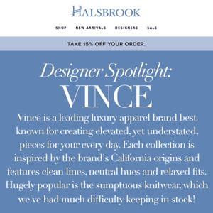 Get To Know: Vince