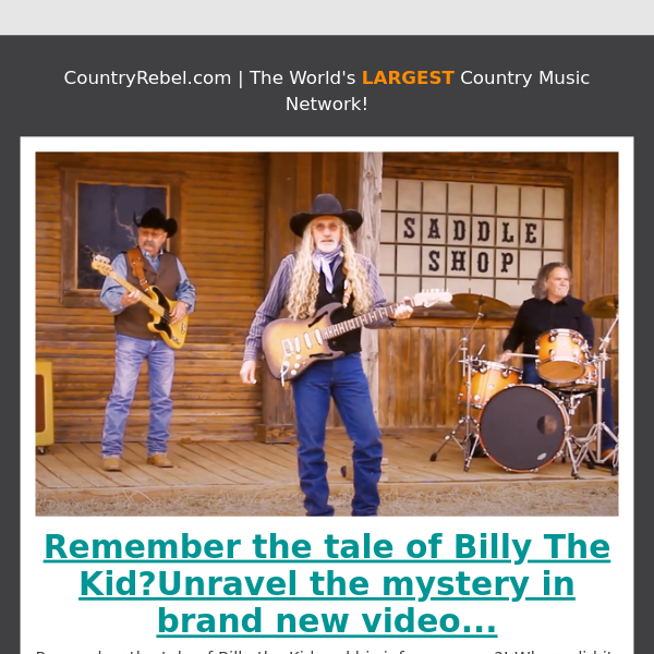 Remember the tale of Billy The Kid? Unravel the mystery...