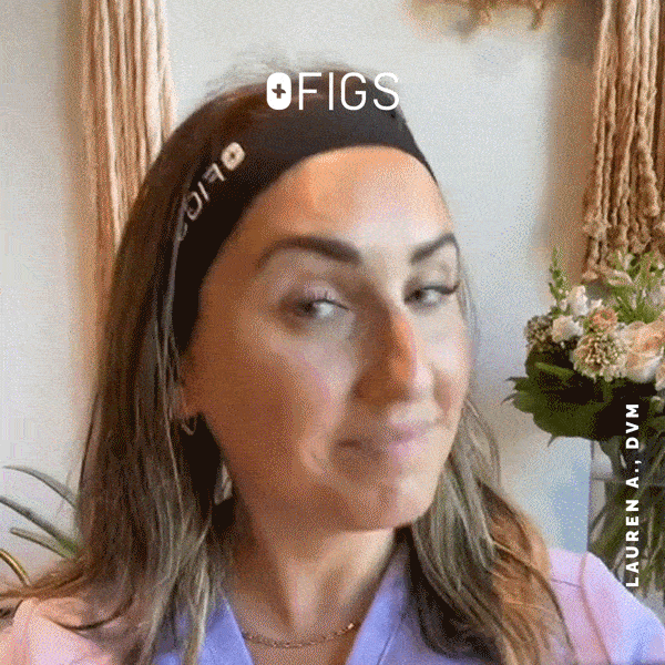 Elastic Headband with Buttonholes - Black · FIGS