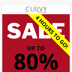 Curvy Bras It's your last chance, only a 4 hours left...