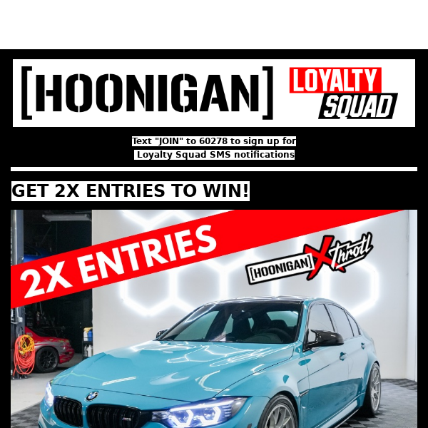 Double Your Chances for the BMW M3