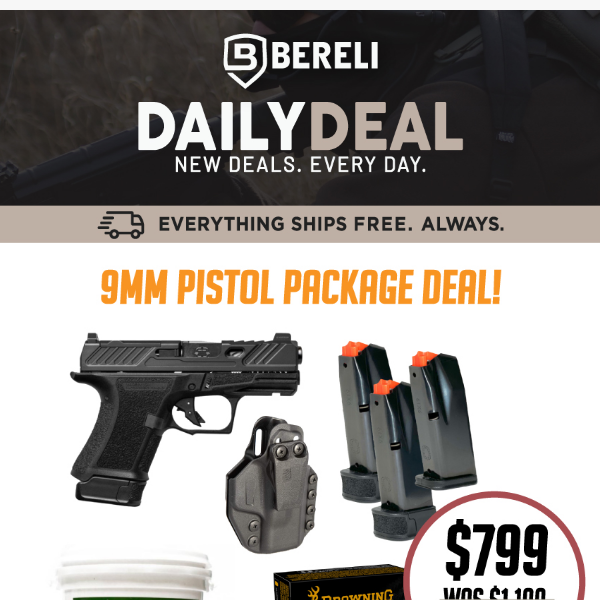 Daily Deal 🥵 Scorching Price! Shadow Pistol Package Deal ♨️