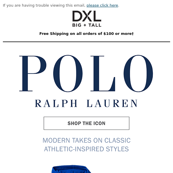 Polo Ralph Lauren: New Athletic-Inspired Style. - DXL