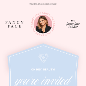 💗 You're Invited 💗 Fancy Face x NUDA Mixer!