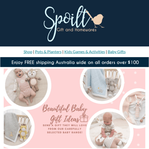 Looking for a beautiful baby gift?