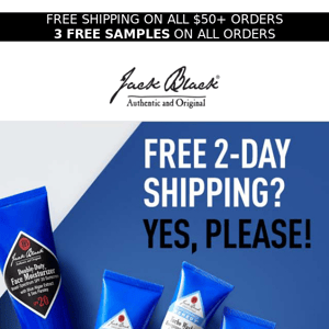 Free 2-day shipping and a free gift. What???