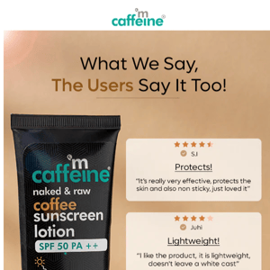 Our Coffee Sunscreen Did It AGAIN!🏆