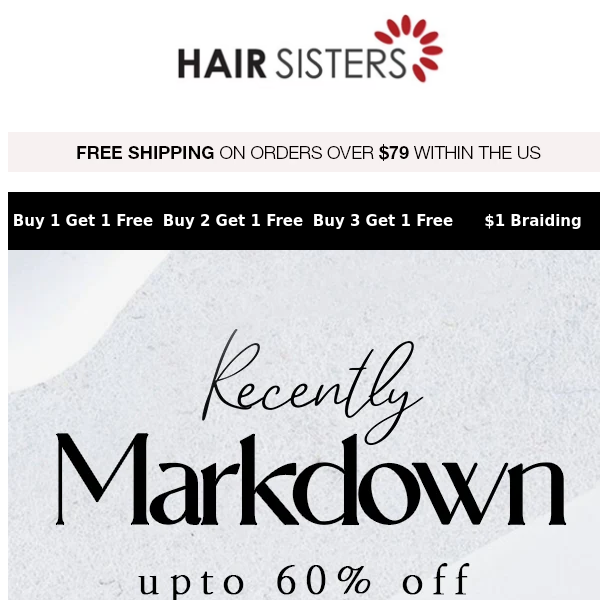 🙀 Markdown with New Low Prices!!