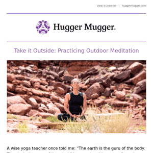 Take it Outside: Practicing Outdoor Meditation