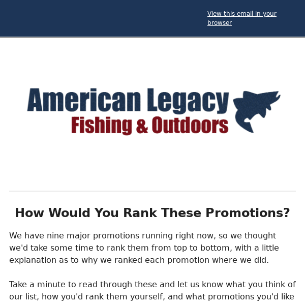 American Legacy Fishing Co.