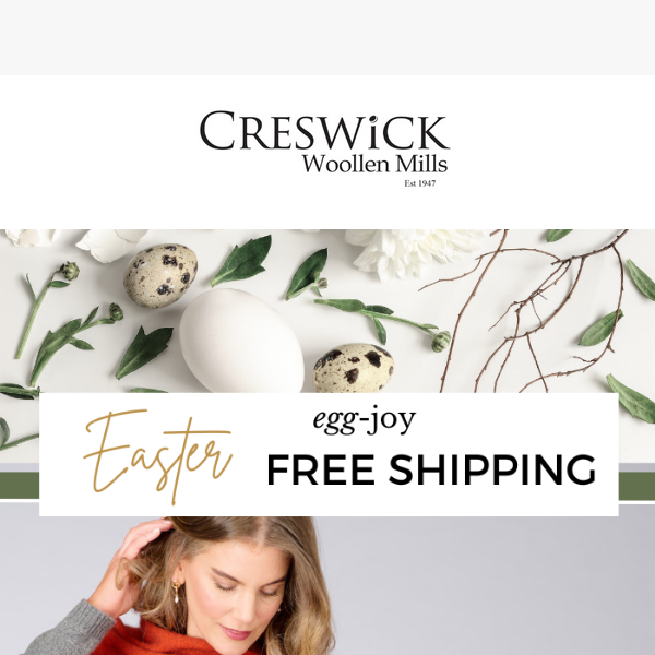 Our Easter Treat For You | Free Shipping Sitewide | Shop Now!