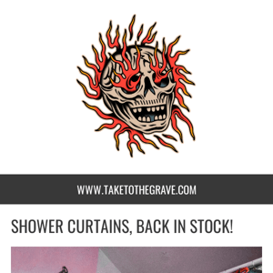 SHOWER CURTAINS & TEES