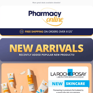 New Arrivals! La Roche-Posay Skincare, Piksters Crush, Bioglan, Vital Proteins + more!