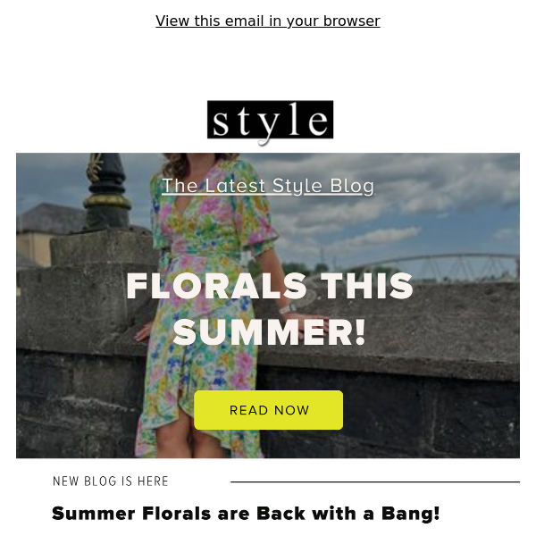 Styling Summer Florals with Style Boutique! 💐