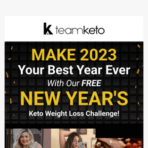 Free New Year’s Keto Weight Loss Challenge! (Signup Now)