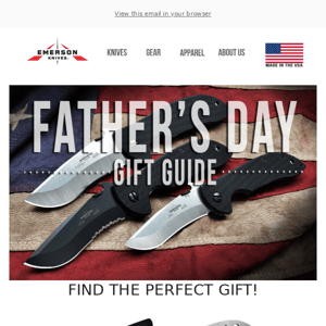 What Better Gift For Father's Day!