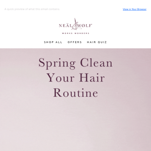 Build Your Routine For Beautiful Hair