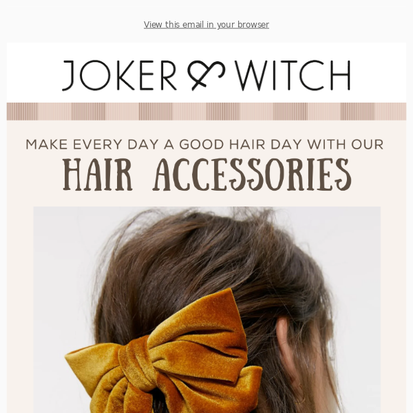 Hair accessories you’ll adore! 😍