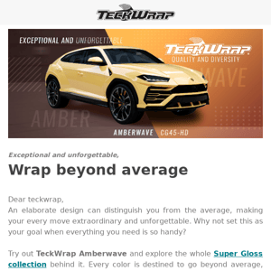 💥 Wrap beyond average