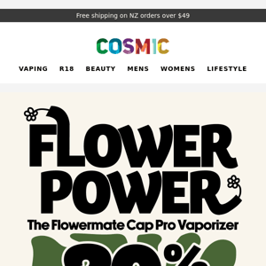 🌱 Get some Flower Power with the Flowermate Cap Pro Vaporizer 🌸