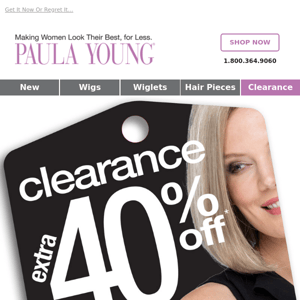 40% OFF Clearance Ends Soon!