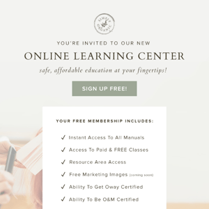 Our New Online Learning Center For Stylists & Salons is HERE!