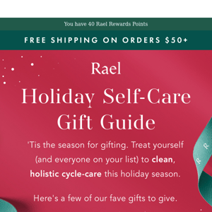 Just In: Holiday Self-Care Gift Ideas 🎁